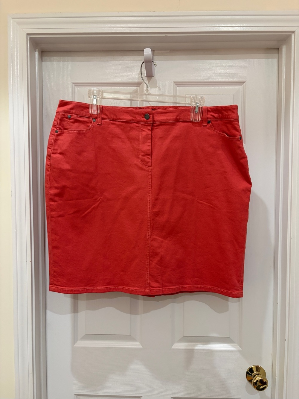 NWT Talbots Coral Casual Skirt | 20W